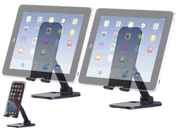 Pack de 2 supports pour smartphone et tablette