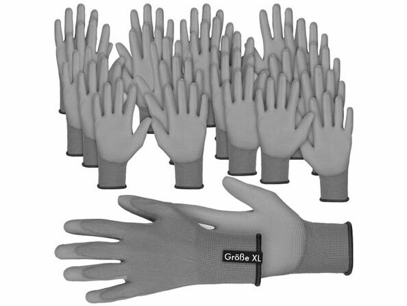 Pack de 24 paires de gants de travail de la marque AGT