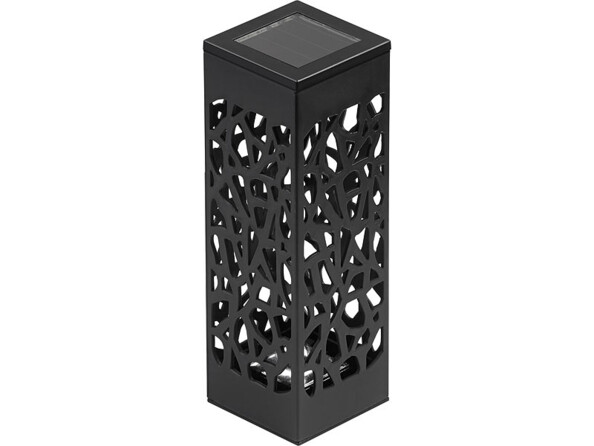 12 lanternes décoratives solaires à LED blanc chaud