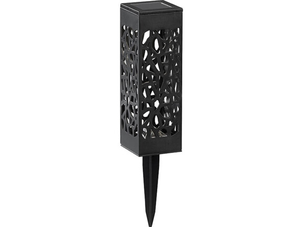 12 lanternes décoratives solaires à LED blanc chaud