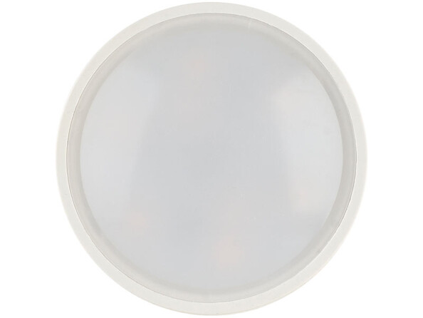 Dessus rond opaque d'un des spots LED GU10 Luminea