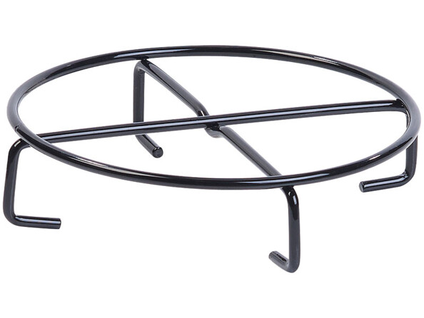 Pied de support pour accessoires de cuisson en fonte