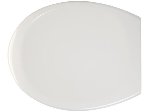 2 abattants de WC universels en O avec frein de chute