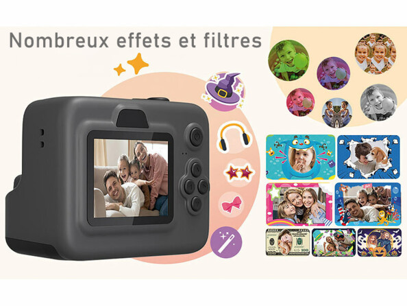 Appareil photo Full HD avec imprimante thermique DV-10.druck