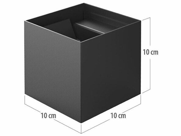 Applique murale d'extérieur double faisceau 385 lm LED G9