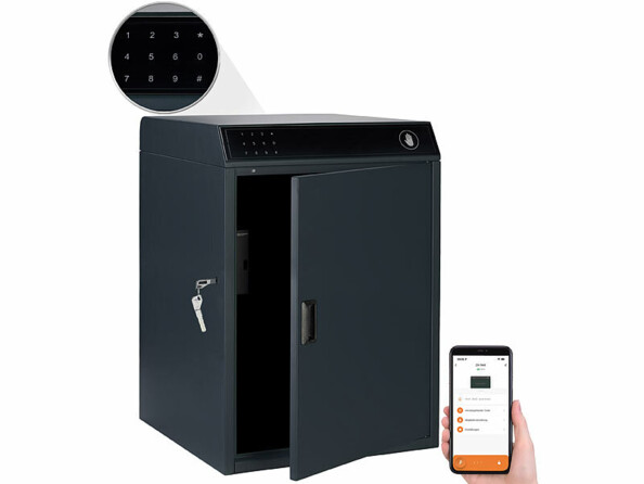 Boîte à colis connectée 46 x 72 x 50 cm