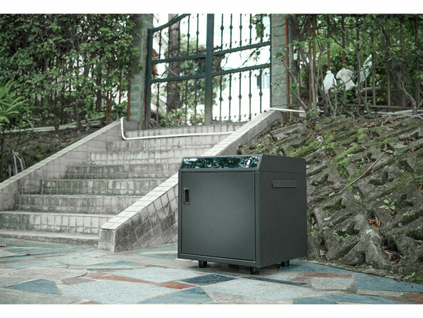 Boîte aux lettres et colis connectée 46 x 50 x 50 cm