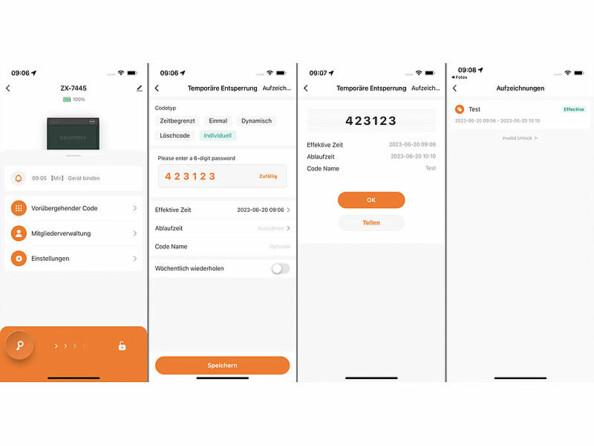 Boîte aux lettres connectée pilotée par application gratuite iOS et Android