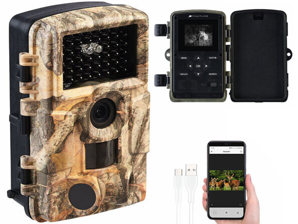 Caméra de chasse Full HD connectée 