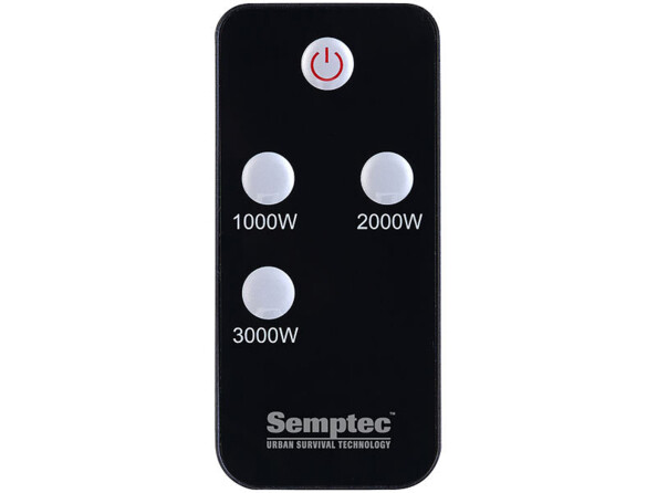 Télécommande chauffage radiant d'extérieur 3000 W.