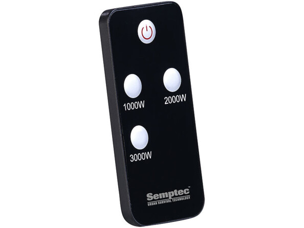 Télécommande chauffage radiant d'extérieur 3000 W