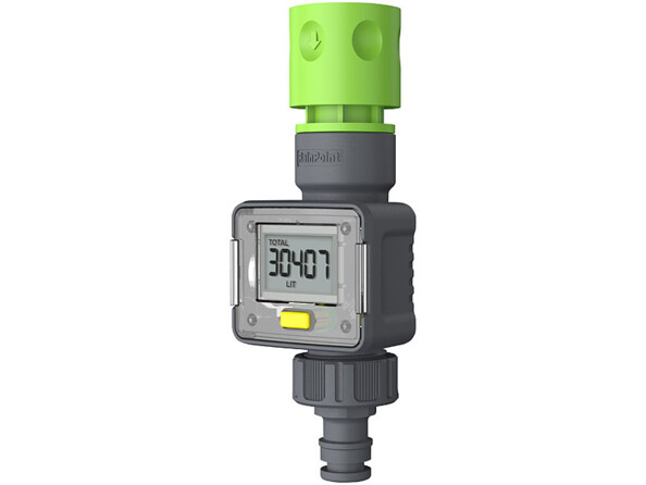 Compteur d'eau numérique pour contrôler votre consommation d'eau dans le jardin.