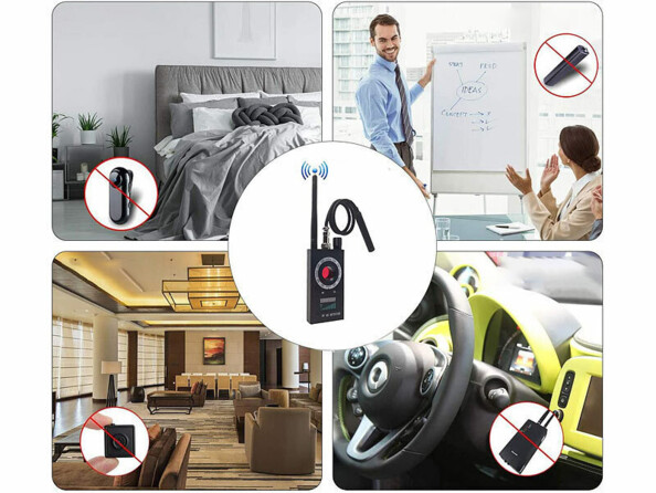 Détecteur mobile pour caméras espions et mouchards