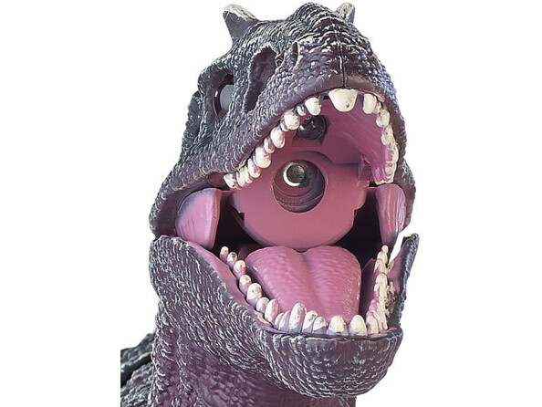 Bouche ouverture avec vue sur le diffuseur de brume