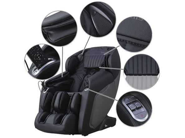 Fauteuil de massage premium - Noir Newgen Medicals vue détaillée
