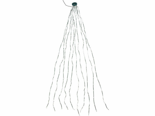 Guirlande LED cascade RVB IC connectée 1,8m pour sapin de Noël