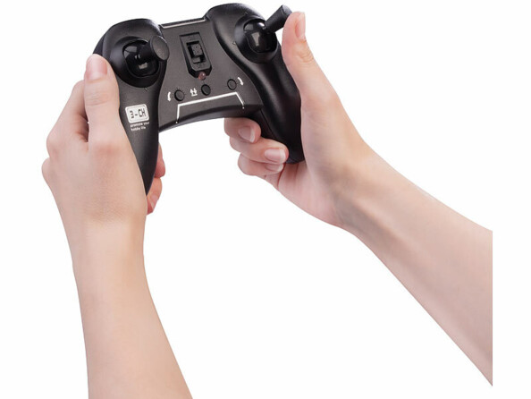 Télécommande pour hélicoptère télécommandé