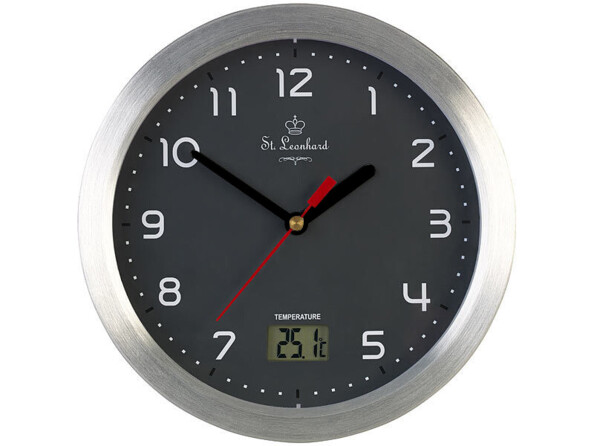 Montre de salle de bains étanche avec thermomètre