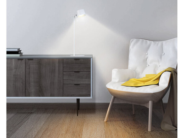 pplique murale ou même en tant que lampe de poche, cette lampe à LED rechargeable remplit parfaitement son rôle