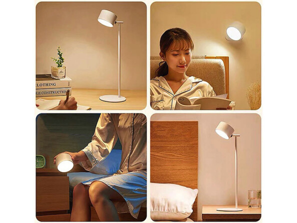 Lampe de tablle, applique pplique murale ou même lampe de poche, cette lampe à LED rechargeable remplit parfaitement son rôle