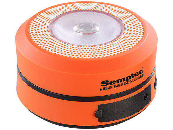 Lampe de camping télescopique avec dynamo