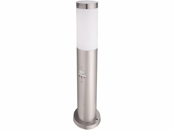 Lampadaire IP44 pour ampoule E27 capteur de mouvement