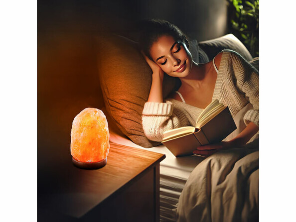 lampe de chevet cristaux de sel USB