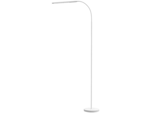 Lampe sur pied LED CCT connectée avec luminosité variable coloris blanc