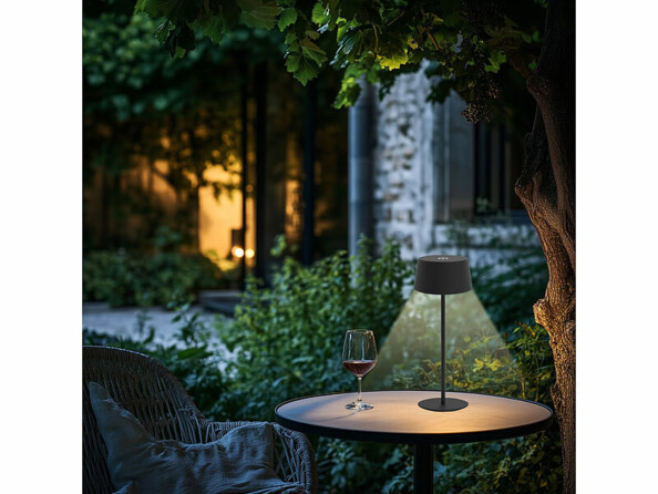 2 lampes de table rechargeables LED 150 lm avec intensité variable