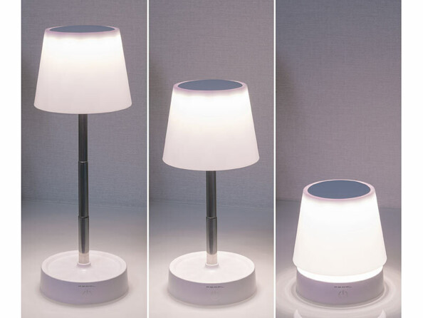 Lampe de table télescopique à LED sur batterie