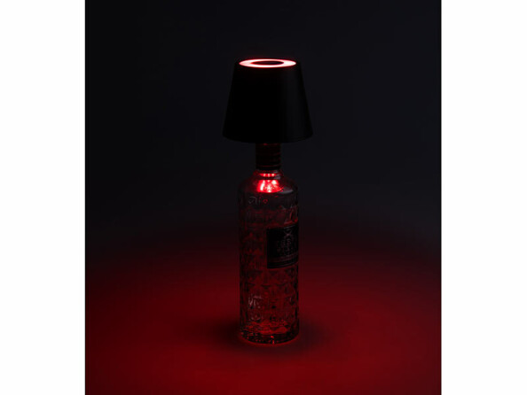 Lampe LED RVBB rechargeable pour goulot de bouteille