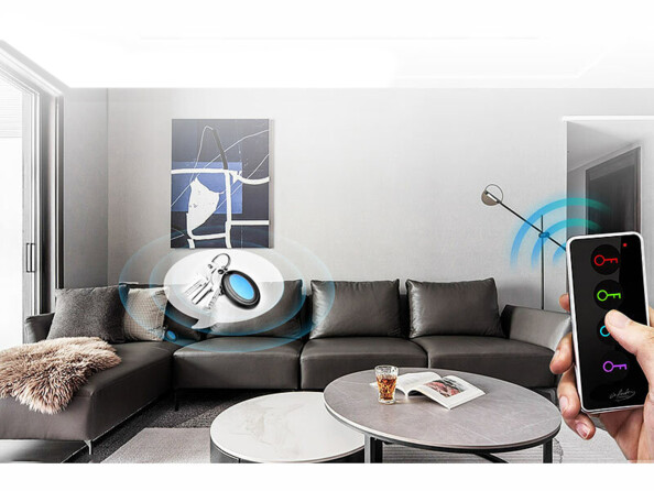 Localisateur d'objets et de clés avec 4 récepteurs RF