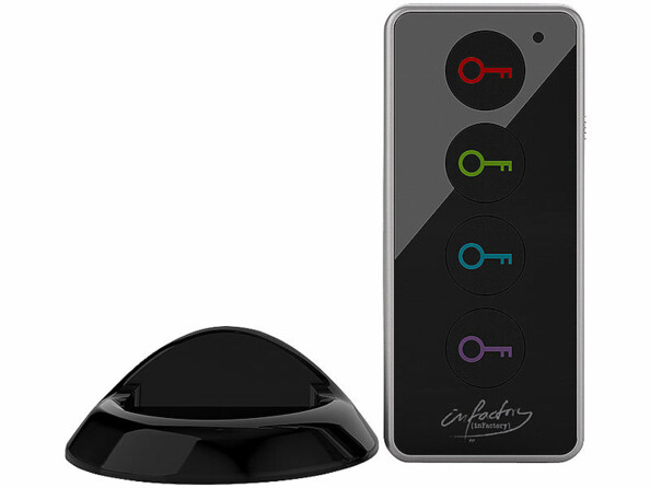 Localisateur d'objets et de clés avec 4 récepteurs RF