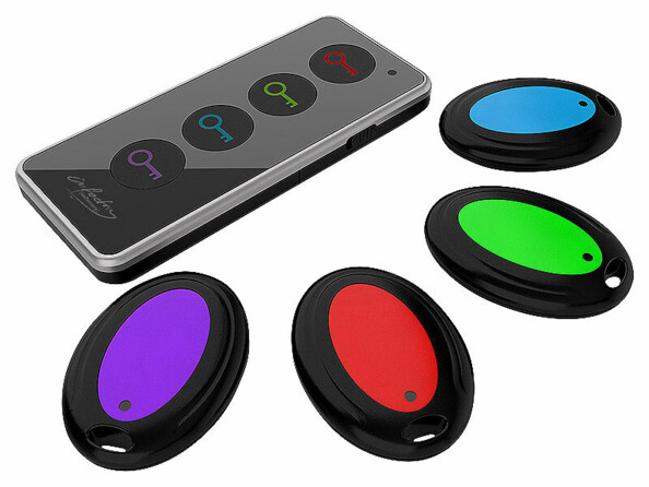 Localisateur d'objets et de clés avec 4 récepteurs RF