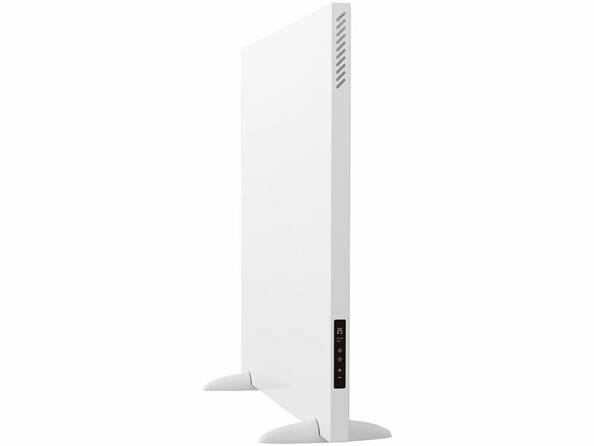 Panneau chauffant électrique à infrarouge 550 W et convecteur connecté
