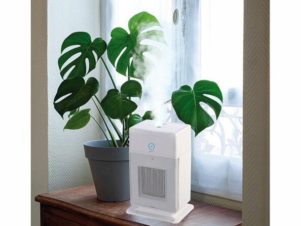 Radiateur soufflant céramique 1800 W avec humidificateur d'air