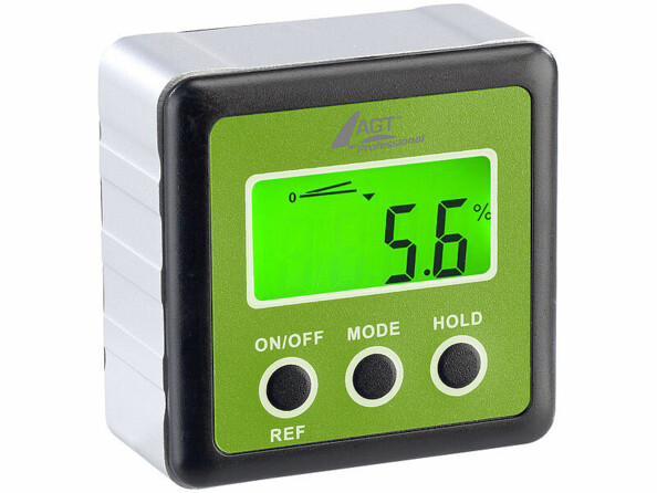 niveau à bulle numérique avec écran LCD rétroéclairé