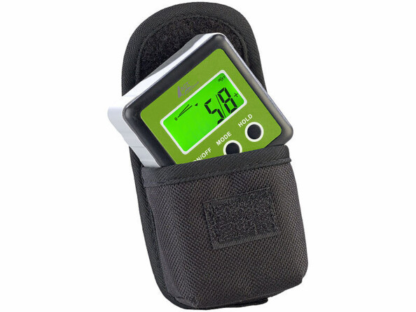 Rapporteur d'angle numérique avec boîtier robuste en aluminium avec deux aimants