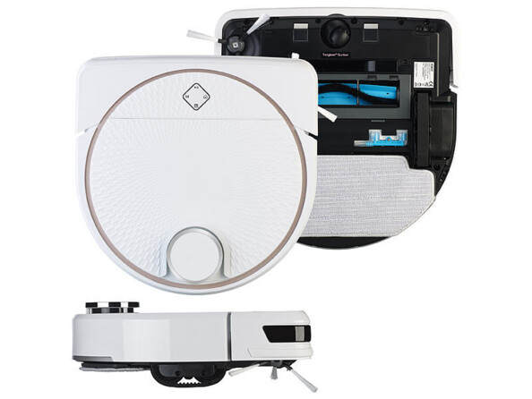 Robot aspirateur connecté PCR-9000.app vues multiples