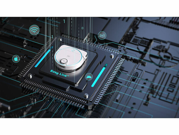 Robot aspirateur connecté PCR-9100.app avec capteur lidar