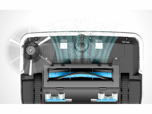 Robot Multiroom connecté PCR-9100.app avec capteur lidar