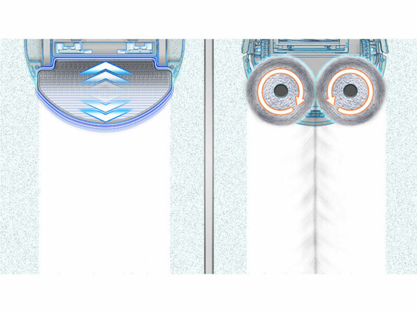 Robot aspirateur multiroom connecté PCR-9200 avec capteur lidar