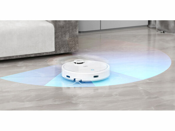 Robot aspirateur multiroom connecté PCR-9200 avec capteur lidar
