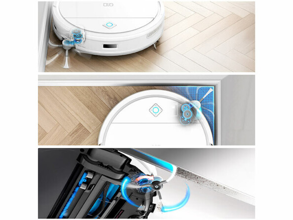 Robot aspirateur multiroom connecté PCR-9200 avec capteur lidar