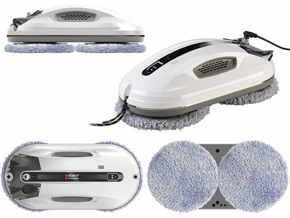 Robot lave-vitres connecté PR-400 avec double pulvérisation