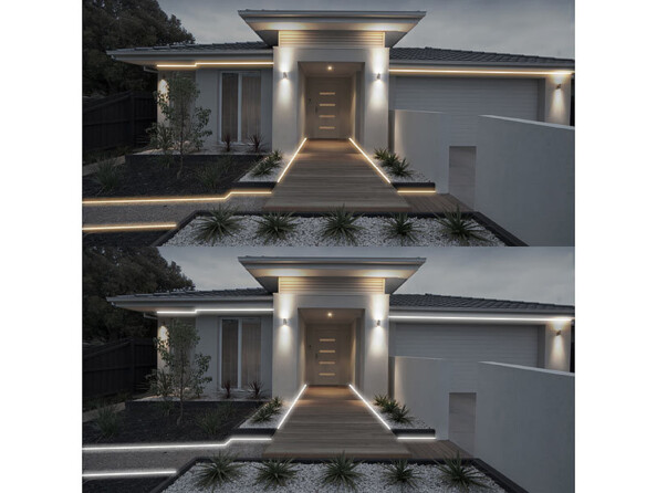 Ruban lumineux étanche connecté 5 m avec LED néon CCT