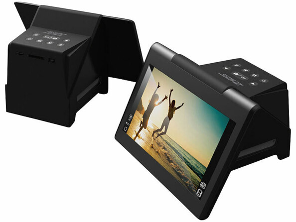 Scanner photo diapositives et négatifs 22Mpx avec écran 7" SD-1800