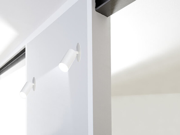 Spot encastrable mural ou plafond pour ampoule GU10