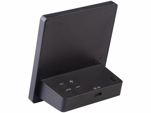 Station météo avec écran VA et capteur extérieur