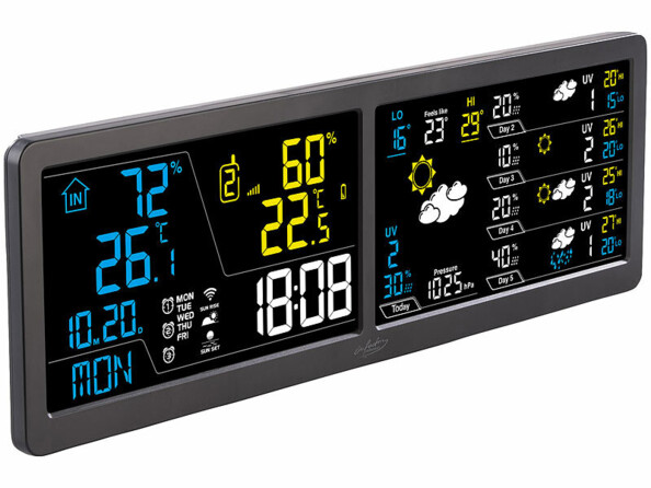 Station météo connectée FWS-750.app avec capteur extérieur